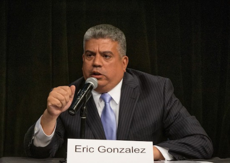 District Attorney Eric Gonzalez. Eagle file photo by Rob Abruzzese