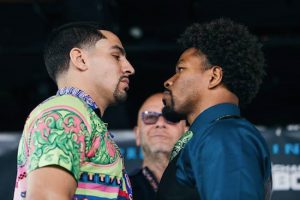 Danny Garcia and Shawn Porter will go toe-to-toe for Keith Thurman’s vacated WBC Welterweight title Saturday night at Downtown’s Barclays Center. Photo courtesy of Amanda Wescott/SHOWTIME
