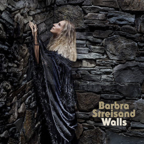 This cover image released by Columbia Records shows "Walls," a new album by Barbra Streisand. Russell James/Columbia Records via AP