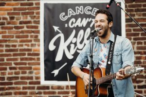 Tyler Conroy performs at the Sixth Annual Cancer Can’t Kill Love Benefit Concert. Photo by Cait McCarthy