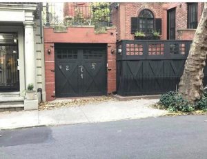 Swastikas and racial slurs were drawn on buildings up and down a Brooklyn Heights block on Oct. 30, the night before Halloween. Photo courtesy of Molly Cooper