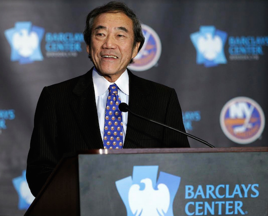 It was back in 2012 that Charles Wang announced that the Islanders would begin playing their regular-season games at Downtown’s Barclays Center in 2015, rather than moving out of New York. AP Photo by Kathy Willens