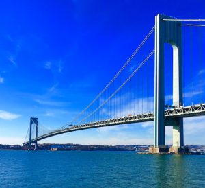 A mistake that caused the name of New York City's Verrazzano-Narrows Bridge to be misspelled for more than 50 years has finally been corrected. Eagle file photo by Lore Croghan