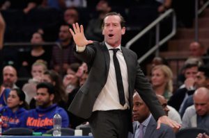 Third-year head coach Kenny Atkinson hopes to put a stop to the Nets’ losing ways this season as Brooklyn kicks off its campaign Wednesday night in Detroit. AP Photo by Frank Franklin II