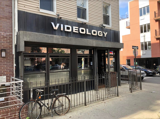 Videology at 308 Bedford Ave. will close its doors on Oct. 27. Eagle photos by Alex Wieckowski