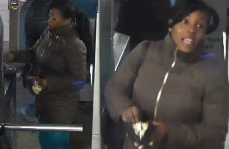 Still image of the woman accused of assaulting a 67-year-old woman onboard an S79 MTA bus on Nov. 14. Photo courtesy of NYPD