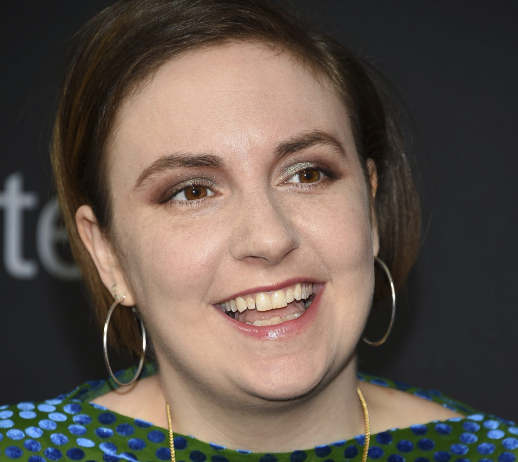 Actor Lena Dunham attends the Lincoln Center for the Performing Arts American Songbook Gala at Alice Tully Hall on Tuesday, May 29, 2018, in New York. (Photo by Evan Agostini/Invision/AP)