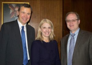 The Brooklyn Bar Association's series on medical malpractice continued this week as attorneys and experts gave tips and advice on how to direct and cross examine expert witnesses. Pictured from left: John Bonina, Kristin Kucsma and Tim Sheehan. Eagle photos by Rob Abruzzese