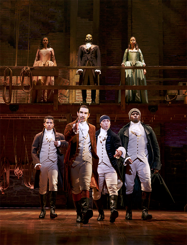 Betydelig Romantik karakterisere Broadway's 'Hamilton' inspires, motivates NYC high school students