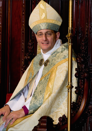 The Rt. Rev. Lawrence Provenzano, bishop of the Episcopal Diocese of Long Island, which includes Brooklyn. Photo courtesy Episcopal Diocese of Long Island