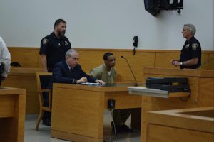 Shaquan Taylor, 20, was sentenced to 24 years to life in prison Wednesday for the murder of his 16-month-old daughter, Nylah Lewis. This is the latest of cases over the past couple years where judges have handed down harsh sentences in murders involving children. Eagle photo by Christina Carrega