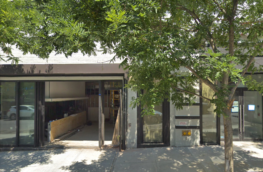 A recent look at the storefront space at 321 Starr St. Image via Google Maps