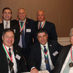 Clockwise from top left: Joe Caldarera, Dean Delianites, Gregory Cerchione, Lawrence D. Moringiello, Dominic Famulari and Bart Russo.