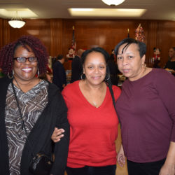 From left: Yvonne Corion, Marguerite Payne and Joanne Fergerson.