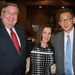 From left: Hon. Matthew D’Emic, Judge-elect Anne Swern and Hon. Danny Chun.
