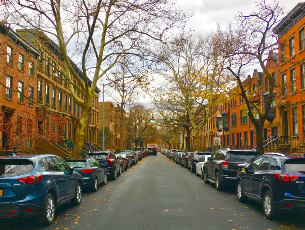 This is the Cobble Hill street where celeb couple Rachel Weisz and Daniel Craig reportedly bought a home. Eagle photo by Lore Croghan