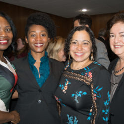 From left: Hon. Genine Edwards, Natoya McGhie, Hon. Joanne Quinones and Hon. Betsy Barros.