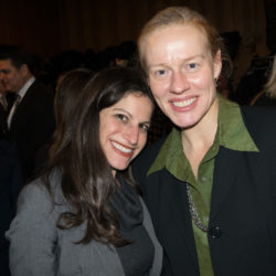 From left: Debora Fridman (left) and Deborah Johnson.
