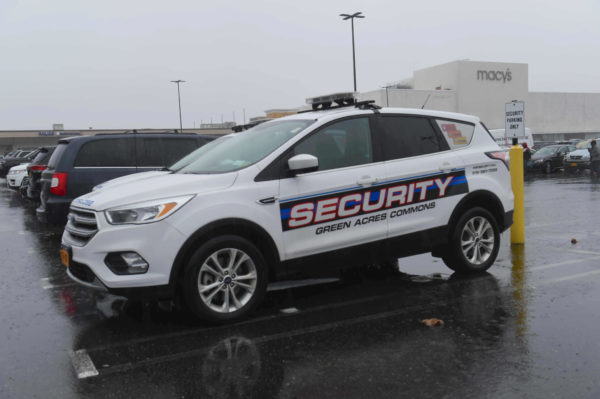 Security at the Green Acres Mall consists of private security and Nassau County police.