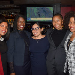 From left: Turquoise Haskin, Hon. Deena Douglas, Hon. Joanne Quinones, Hon. Ruth Shillingford, president of the Judicial Friends Association, and Hon. Carolyn Wade.