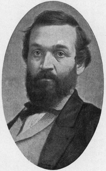 This is Brooklyn Eagle founder Isaac Van Anden, who lived at 218 Columbia Heights in the 1870s. Image from Brooklyn Daily Eagle Archives
