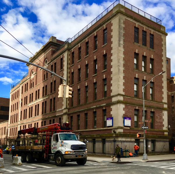 This former Long Island College Hospital building at 97 Amity St. is located down the block from The Cobble Hill House.