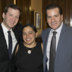From left: Doron Leiby, Hon. Joanne Quinones and John Lonuzzi.