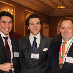 From left: Gregory Lendino, Gianni Tribuzio and Gregory Laspina.