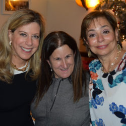 From left: Michele Mirman, immediate past president of the Brooklyn Women’s Bar Association, Meryl Schwartz, president-elect of the BWBA, and Helene Blank.