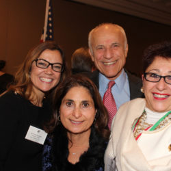 Clockwise from left: Hon. Kim Petersen, Hon. Michael Pesce, Annette Scarano and Susan Iannelli.