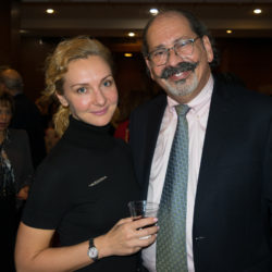 Ksenia Rudyuk and Chaim Steinberger.