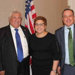 From left: Hon. Frank Seddio, Hon. Theresa Ciccotto and Hon. Anthony Cannataro.