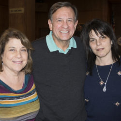 From left: Hon. Ellen Spodek, Hon. Neil Jon Firetog and Lucy DiSalvo.