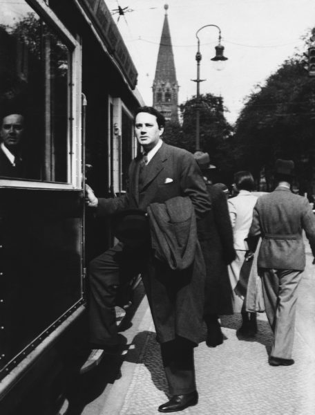 Here's novelist Thomas Wolfe, who lived at 40 Verandah Place for a couple years. This picture was taken in Berlin in 1935. AP File Photo 