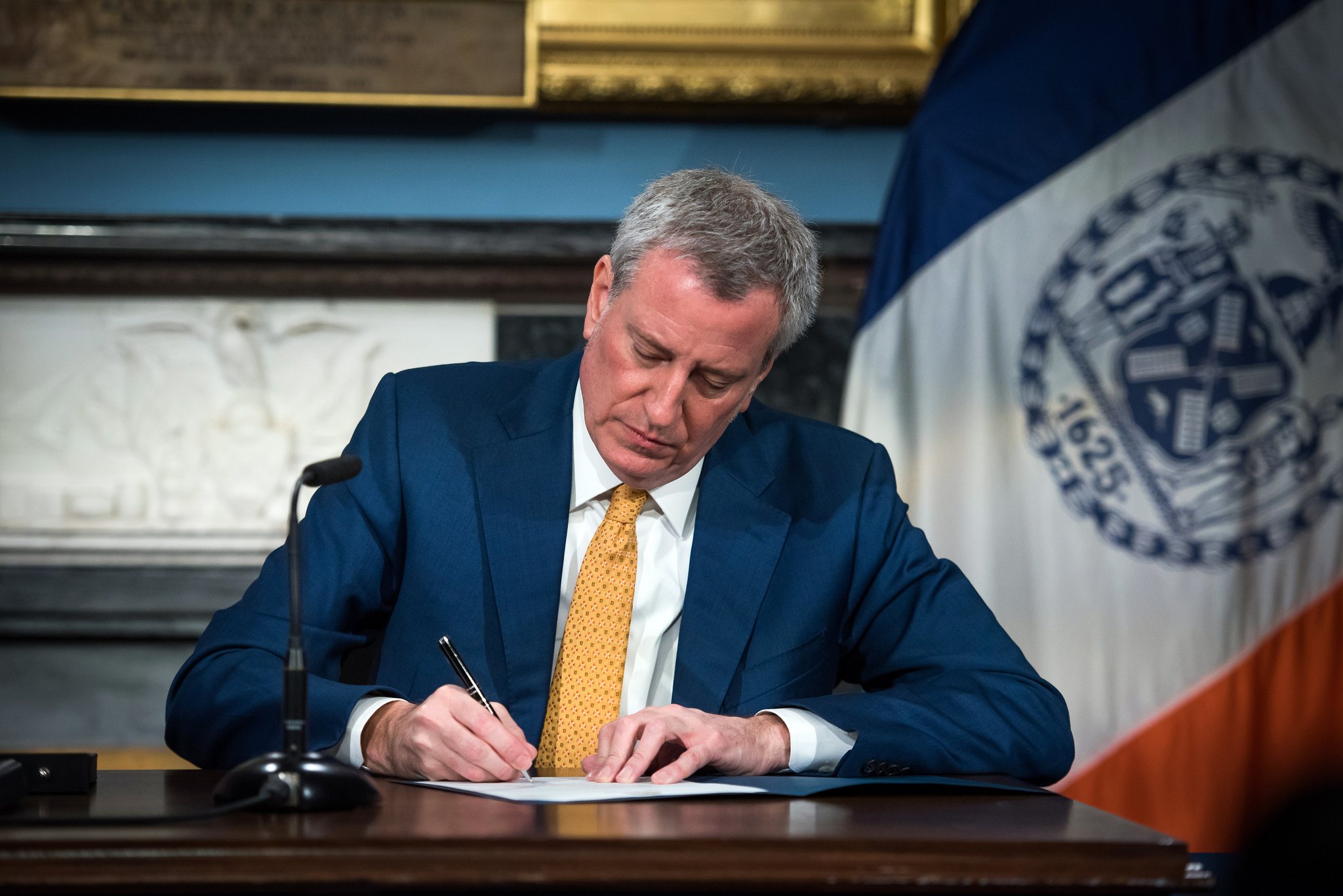 Mayor Bill de Blasio has announced a new health care plan that will be available to every New Yorker, regardless of ability to pay or citizenship. Photo from Flickr/NYCMayorsOffic