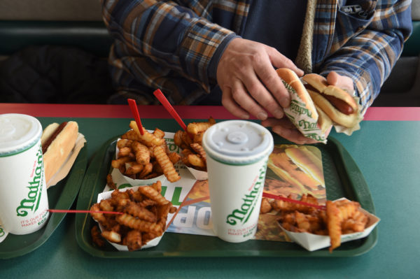 Hot dogs and French fries are the hallmark of Nathan’s.