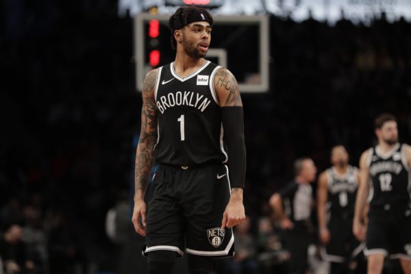 D’Angelo Russell scored 23 points and was part of the biggest comeback of the Brooklyn era by the Nets as they continued their surprising push toward the playoffs.