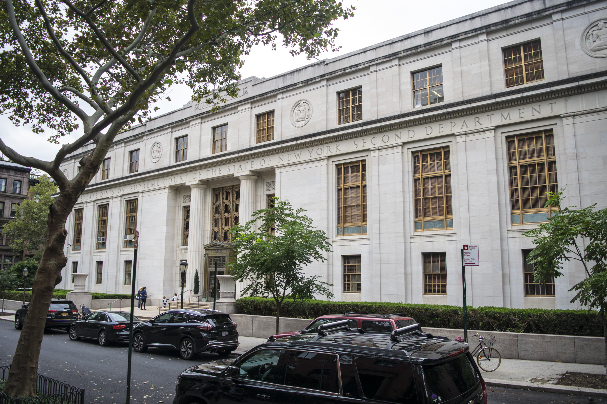 Second Department Appellate Division on Monroe Place.Photo: Rob Abruzzese/Brooklyn Eagle