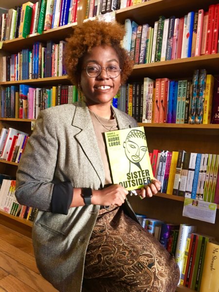  “Sister Outsider: Essays & Speeches” by Audre Lorde is Deidre Dumpson’s pick for this Women’s History Month reading list. Eagle photo by Lore Croghan