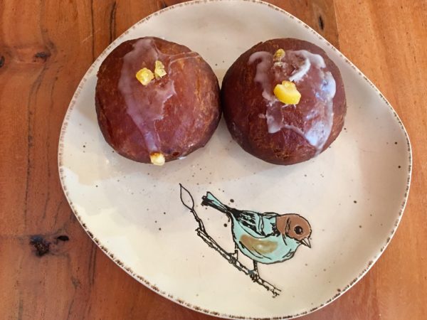 These are Polish doughnuts called paczki. Eagle photo by Lore Croghan 