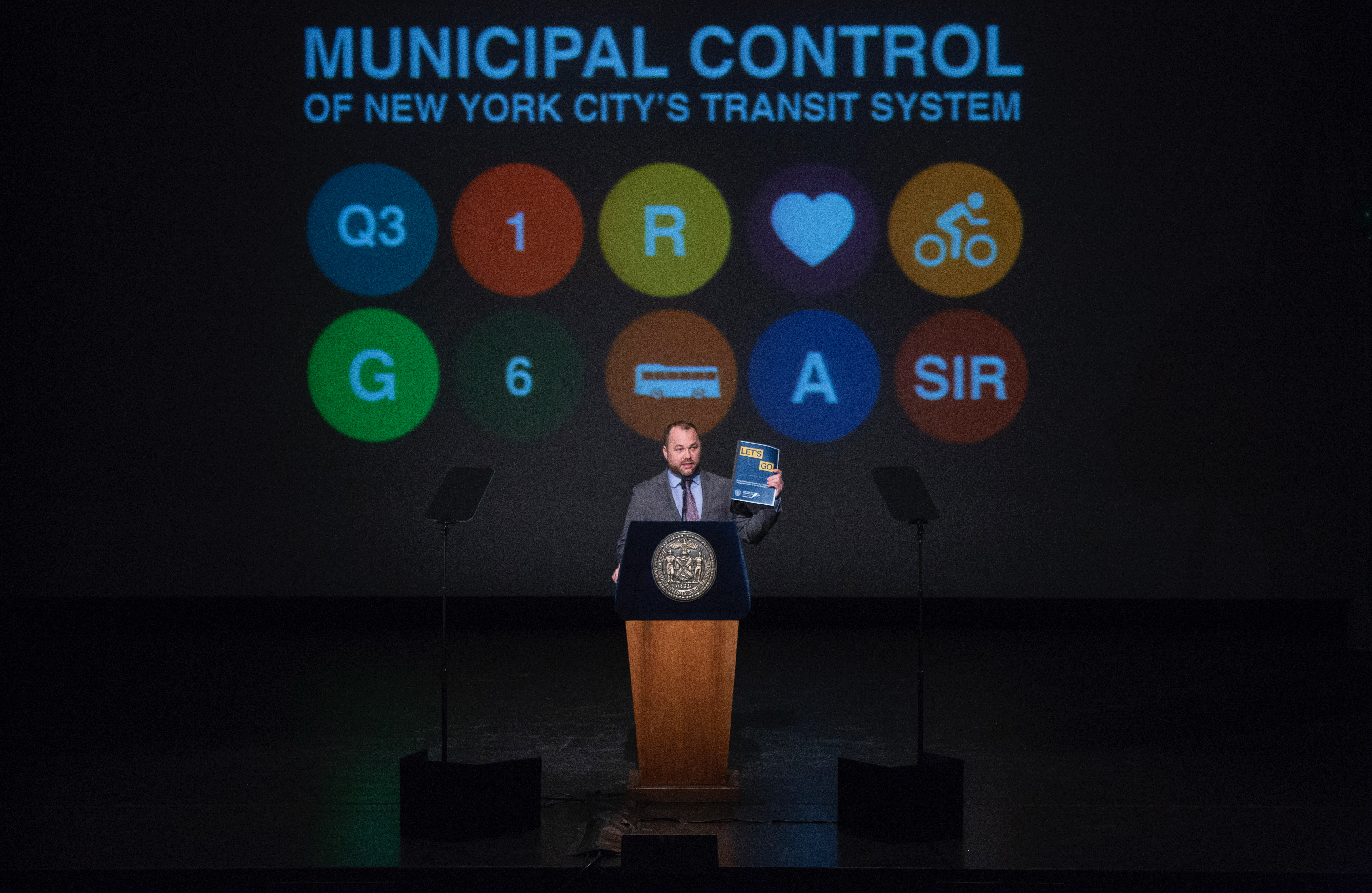 City Council Speaker Corey Johnson called for scrapping the MTA and taking control of the city’s dysfunctional mass transit system in his first State of the City speech on Tuesday. Photo courtesy of Speaker Corey Johnson