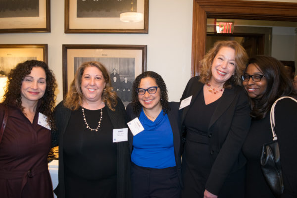 From left: Sherry Levin Wallach, Aimee Richter, Hon. Joanne Quinones, Andrea Bonina and Armena D. Gayle.