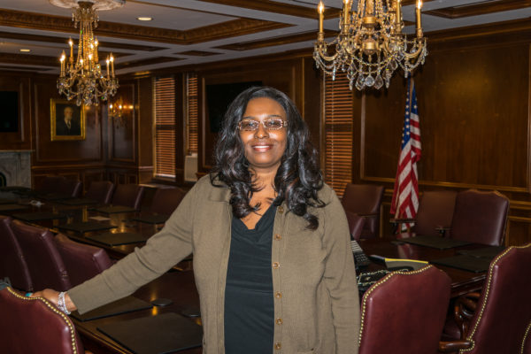 Armena Gayle helped organize the CHiPS event. Eagle file photo by Rob Abruzzese