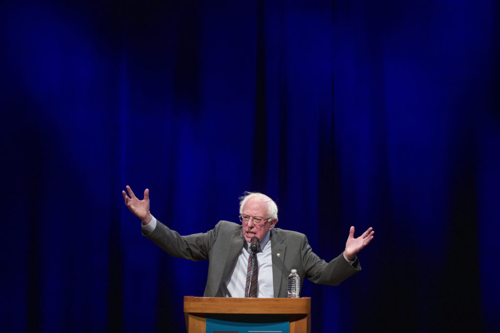 Sen. Bernie Sanders will kick off his presidential campaign with a rally at Brooklyn College on Saturday. AP Photo/Alex Brandon