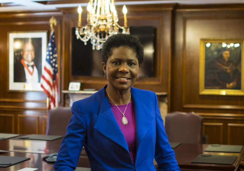 D. Bernadette Neckles was inspired at an early age to become a judge. While she lost the election in 2017, she is running again for the countywide Civil Court judicial seat and hopes that the lessons she learned the first time around will help her prevail in her latest attempt. Eagle photo by Rob Abruzzese
