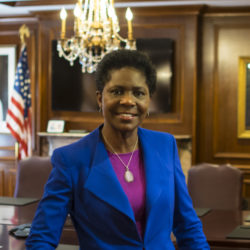 D. Bernadette Neckles was inspired at an early age to become a judge. While she lost the election in 2017, she is running again for the countywide Civil Court judicial seat and hopes that the lessons she learned the first time around will help her prevail in her latest attempt. Eagle photo by Rob Abruzzese