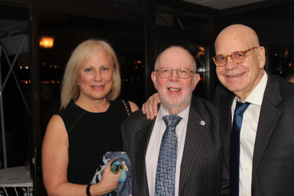 From left: Teresa Fabi, David Chidekel, president of the Brooklyn Bar Association, and Hon. William Miller. Eagle photo by Mario Belluomo