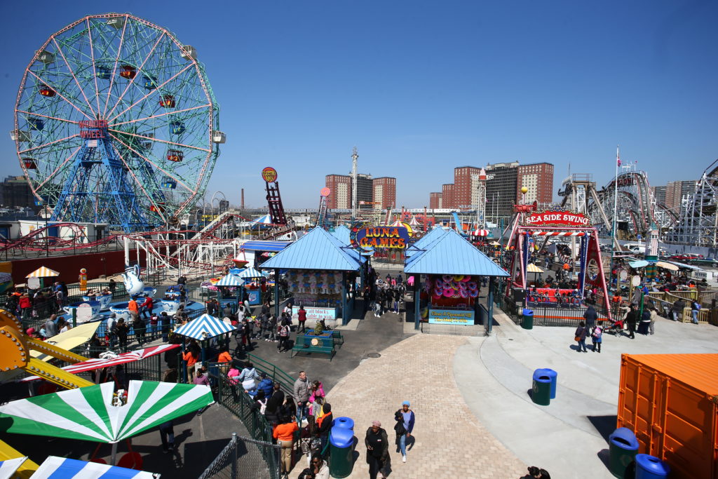 Coney Island's famed Luna Park started its 2019 season with the second annual Charity Day in support of Children of Promise, NYC, a program designed to support children whose parents are incarcerated. Eagle photo by Andy Katz