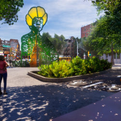 A look at the Shirley Chisholm monument. Rendering courtesy of She Built NYC