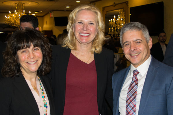 From left: Jay Duskin, Hon. Pamela Fisher and Hon. Karen Wolff. Eagle photo by Rob Abruzzese